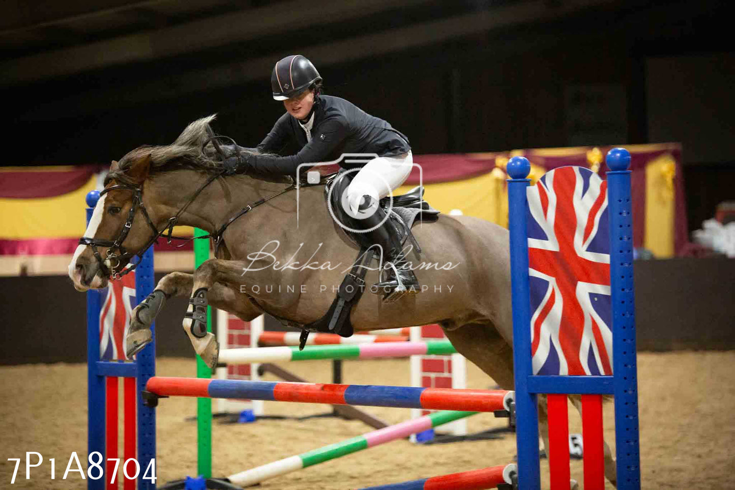Home Farm Jumping 14th January  2024 - Juniors