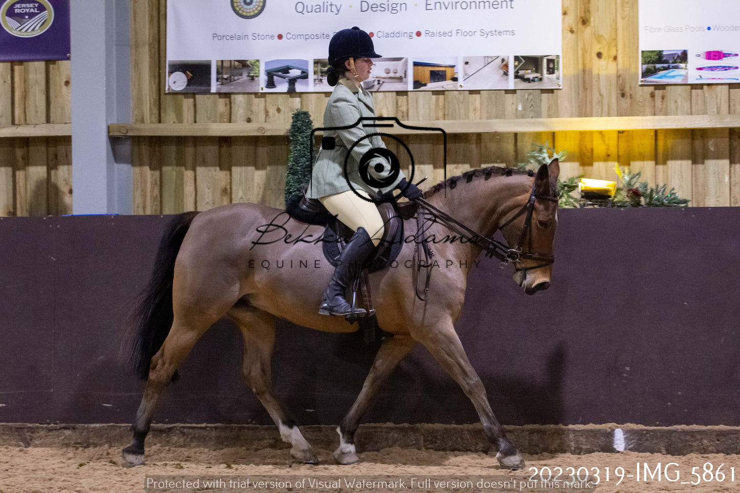 Home Farm Showing 19th March (Ridden) Pt 1