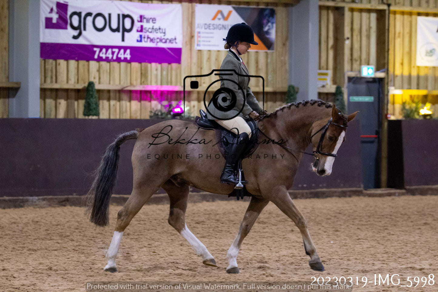 Home Farm Showing 19th March (Ridden) Pt 1