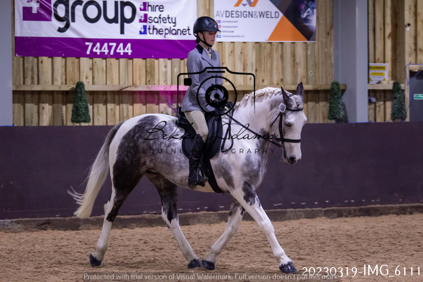 Home Farm Showing 19th March (Ridden) Pt 2