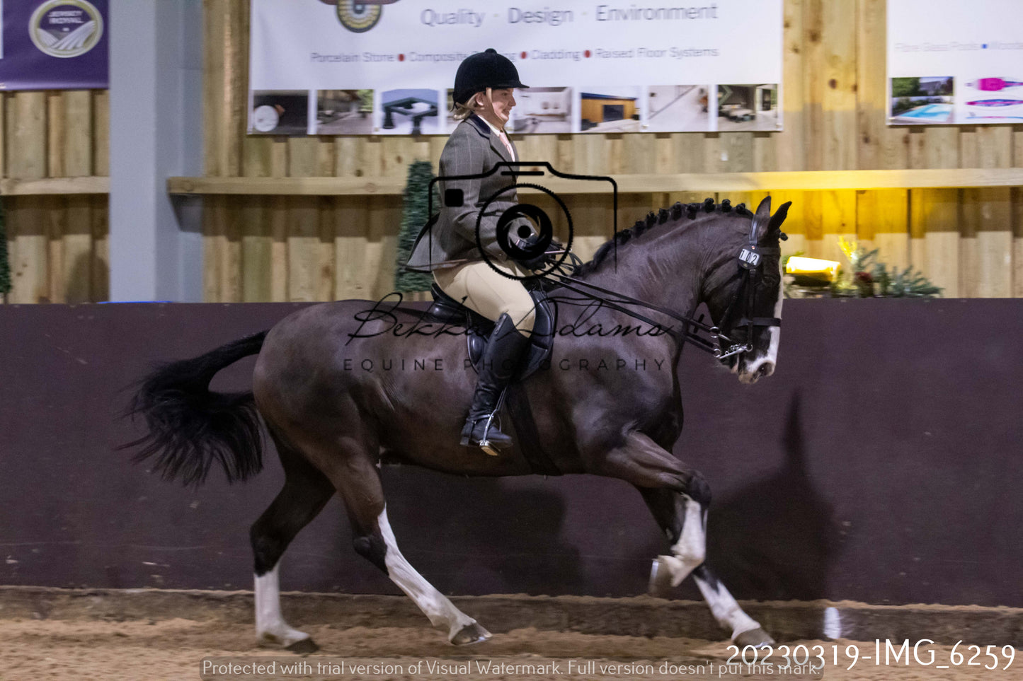 Home Farm Showing 19th March (Ridden) Pt 2
